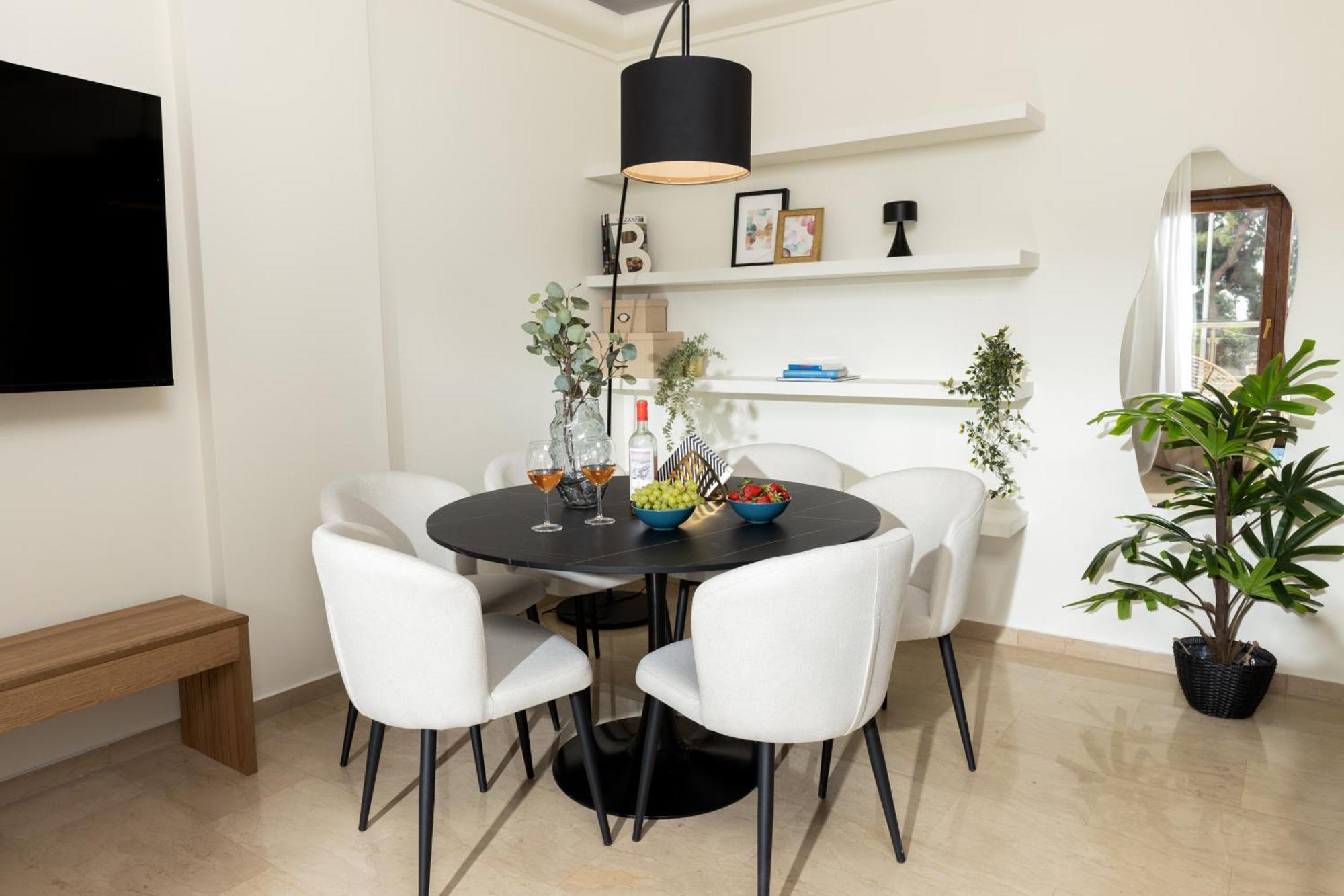Champagne Sea View Apartment By Binobi! テッサロニキ エクステリア 写真